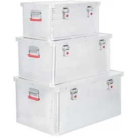 Stier Alubox Set Aluminium 50L/85L/135L