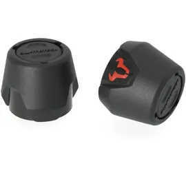 SW-Motech Sturzpad-Kit für Vorderachse Gabel Schwarz