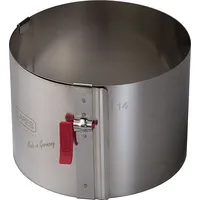 LARES Tortenring mit Klemmhebel klein | 10–18 cm |