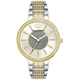 Juicy Couture Uhr JC/1313SVTT Damen Armbanduhr Silber