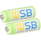 Akkuman.de Akkutechnik vom Fachmann NiMH Akku 400 mAh 2 St.