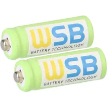 Akkuman.de Akkutechnik vom Fachmann NiMH Akku 400 mAh 2 St.