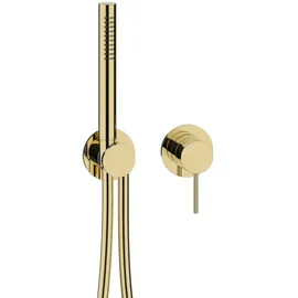 Herzbach MODUL7 Unterputz-Duscharmatur mit Mischer für 1 Verbraucher PVD Gold 70.701002.1.03