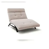 KAWOLA Relaxliege AMERIVA motorisch Cord 120 x 158 x 0 cm Beige