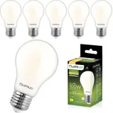 Lumiled A60 E27 LED Lampen 6 Stück, 11W (ersetzt 100W), 1521 lm Classic milchig Filament, milchiges Leuchtmittel, E27 Sockel 3000K Warmweiß Birne...