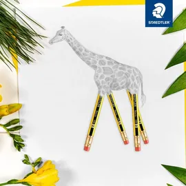 Staedtler Noris® 120 Bleistifte HB schwarz/gelb, 1 Set