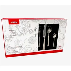 Besteckset 24 teilig Serie  Alya für 6 Personen