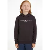 Tommy Hilfiger Kids Essential Kapuzenpullover Black 10 Jahre