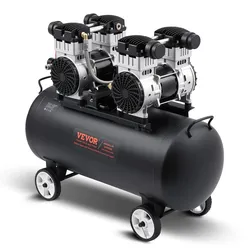 VEVOR Kompressor 75L Luftkompressor 125PSI Druckluft 3kW Flüsterkompressor