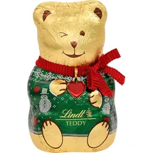 weihnachten-schokolade Teddy Pullover Schokoladenfigur Vollmilchschokolade 100 g