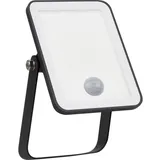 osram homelighting Außenstrahler schwarz 3,3 cm spritzwassergeschützt inkl. Bewegungsmelder warmweiß