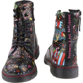 Dockers by Gerli Schnürboots schwarz