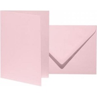 Artoz Faltkarten mit Briefumschlägen Mosaic DIN B6 rosa