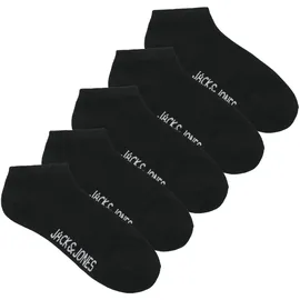 JACK & JONES JACDONGO 5er Pack Sneakersocken Schwarz 38-43