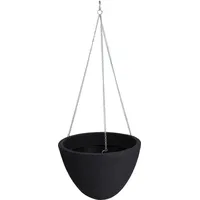Spetebo Blumenampel Ø 33 cm Anthrazit