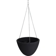 Spetebo Blumenampel Ø 33 cm Anthrazit