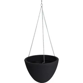 Spetebo Blumenampel Ø 33 cm Anthrazit