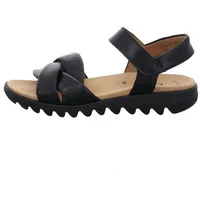 Gabor Riemchensandalen Damen Schwarz 38
