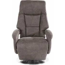 sit&more Launceston Microfaser 74 x 113 x 77 cm grau