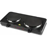 Girmi PE36 Kochplatte, Schwarz