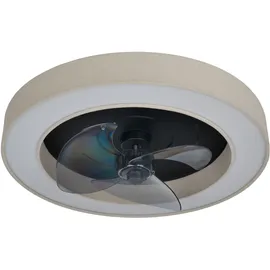 OTTO home Vittor 51 cm Deckenventilator Beige