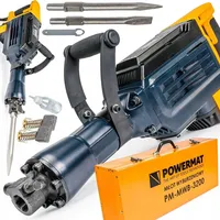 Powermat Abbruchhammer 3200 W inkl. Koffer 50