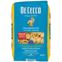 10x De Cecco Orecchiette Nr.91  500g Pack