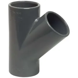 Mega Group Mega T-Stück 45° Pvc-u 20 mm Klebemuffe 16 bar