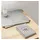 vidaXL Dekoplatten Grau 30 x 30 x 0,27 cm 50 St.