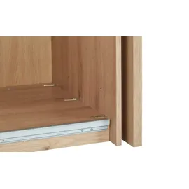 Sconto Kleiderschrank Birmingham 250 x 230 x 23 cm Holzfarben