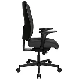 TOPSTAR Sitness Open X Deluxe Polster mit Schiebesitz mit Armlehnen anthrazit