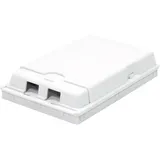 Logilink FTTH Anschlussdose 2-fach Aufputz weiß