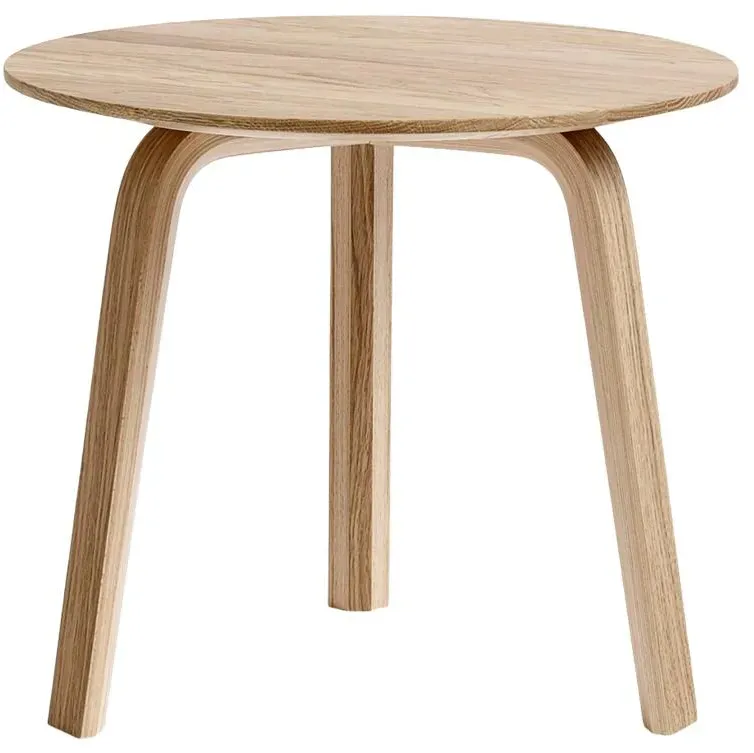 Hay Bella Coffee Beistelltisch Ø45 x H39 cm Lackierte Eiche