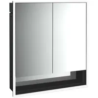 EMCO loft mit Unterfach, Unterputz, 600mm - schwarz/spiegel,