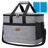 TRIZAND Kühltasche 20 l Grau