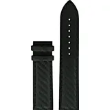 Certina - Leder Lederarmband 21mm/20mm C610016427 - carbonfasermotiv-prägung,kalb,schwarz