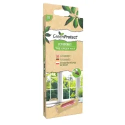 Green Protect Fly Discreet Fliegenfalle mit 3D-Muster, diskret GPFD , 1 Packung = 3 Fallen