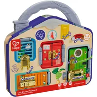 HaPe Spiele-Tafel Schloss & Schlüssel Grün