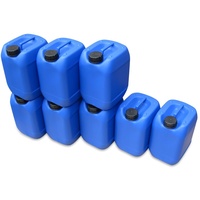 10 L Wasserkanister, Trinkwasserkanister, Camping Kanister Farbe blau BPA-frei für Lebensmittel und Trinkwasser (8)