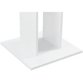 [en.casa] Lindesnes 65 x 78 x 65 cm hochglanz weiß