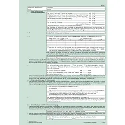 RNK Mietvertrag 524 Universal DIN A4 Übergabeprotokoll 2x4Blatt