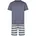 Pyjama grau/weiß XXL