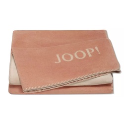 Joop! Wohndecke Uni-Doubleface Kupfer Sand