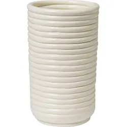 Corduroy Vase gebrochenes Weiß