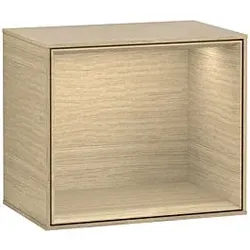 Villeroy und Boch Finion Regalmodul F590PCPC 41,8x35,6x27cm, Ladestation, Regal Oak Veneer, Oak Veneer