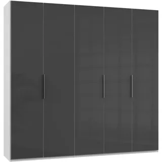 Level 250 x 236 x 58 cm weiß/Grauglas