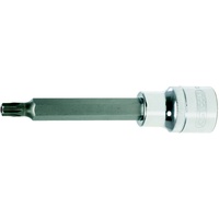 KS Tools 1/2" CHROMEplus Bit-Stecknuss TX mit Stirnlochbohrung,lang, TB40