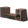 Pure Classic Stereo (Bluetooth, CD Player, Spotify Connect, WLAN, 2x 50 W), Stereoanlage, Braun, Schwarz
