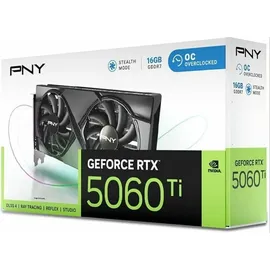 PNY GeForce RTX 5060 Ti Dual Fan OC 16 GB GDDR7 