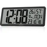 KIENZLE Digitale Wanduhr XXL